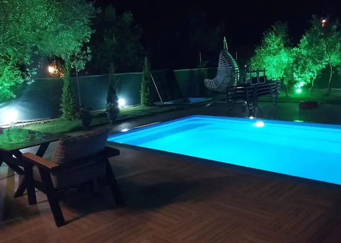 Erce Elegant Family With Pool Akyaka Вилла *